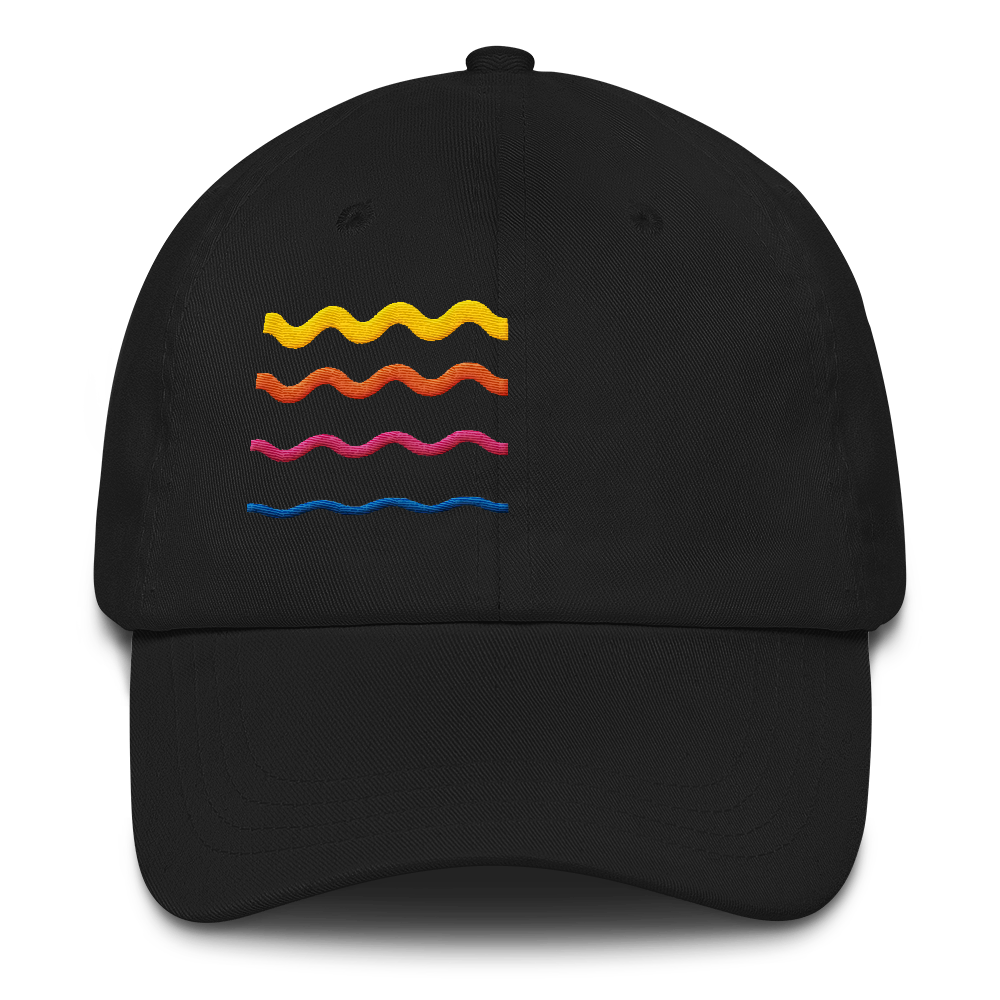 At God's Wavelength Embroidered Summer Hat
