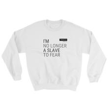 No Longer A Slave To Fear Govibly Sweatshirt
