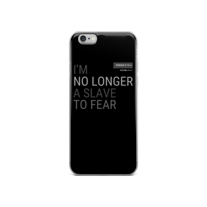 No Longer A Slave To Fear Govibly iPhone Case